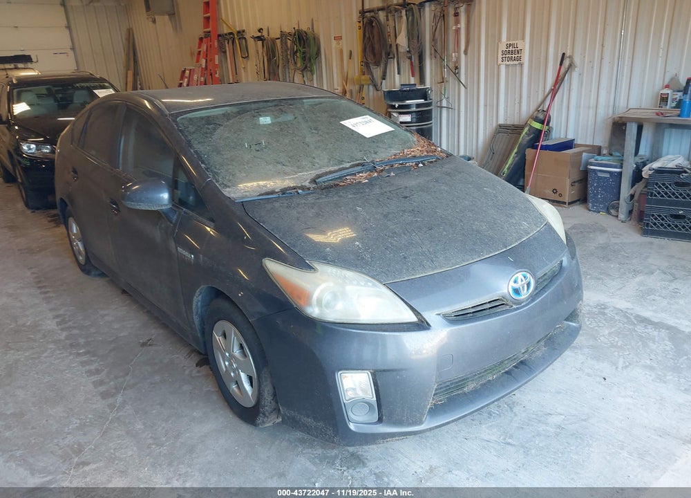 2011 TOYOTA PRIUS THREE VIN: JTDKN3DU6B1353316