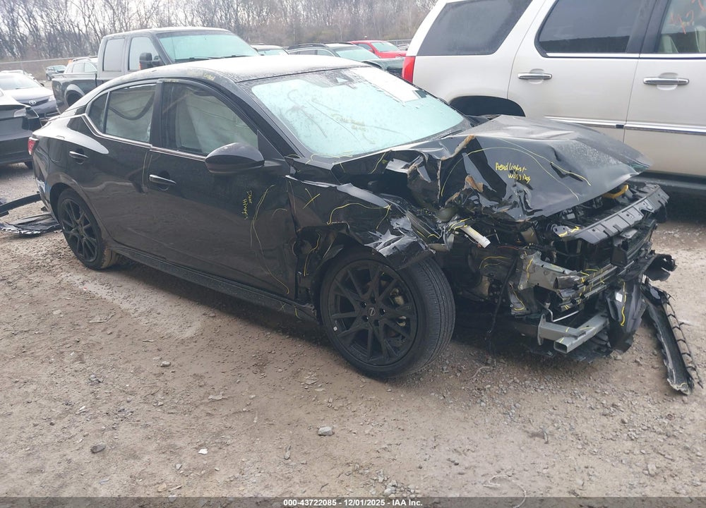 2025 NISSAN SENTRA SR VIN: 3N1AB8DV3SY321917