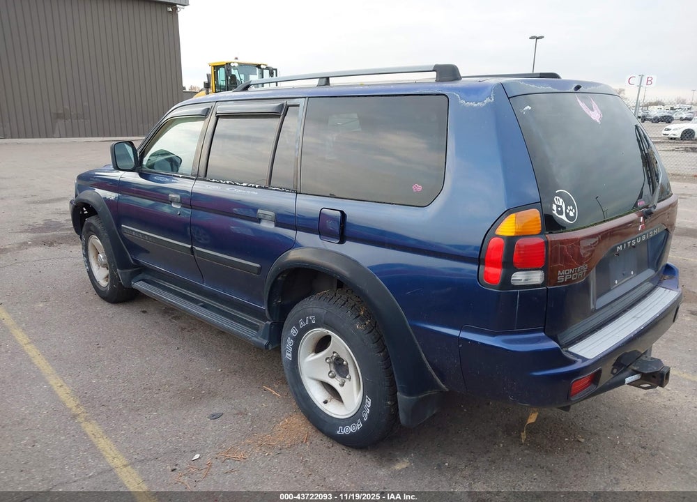 2001 MITSUBISHI MONTERO SPORT ES/LS VIN: JA4LS21H01P051380