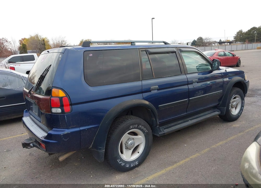 2001 MITSUBISHI MONTERO SPORT ES/LS VIN: JA4LS21H01P051380