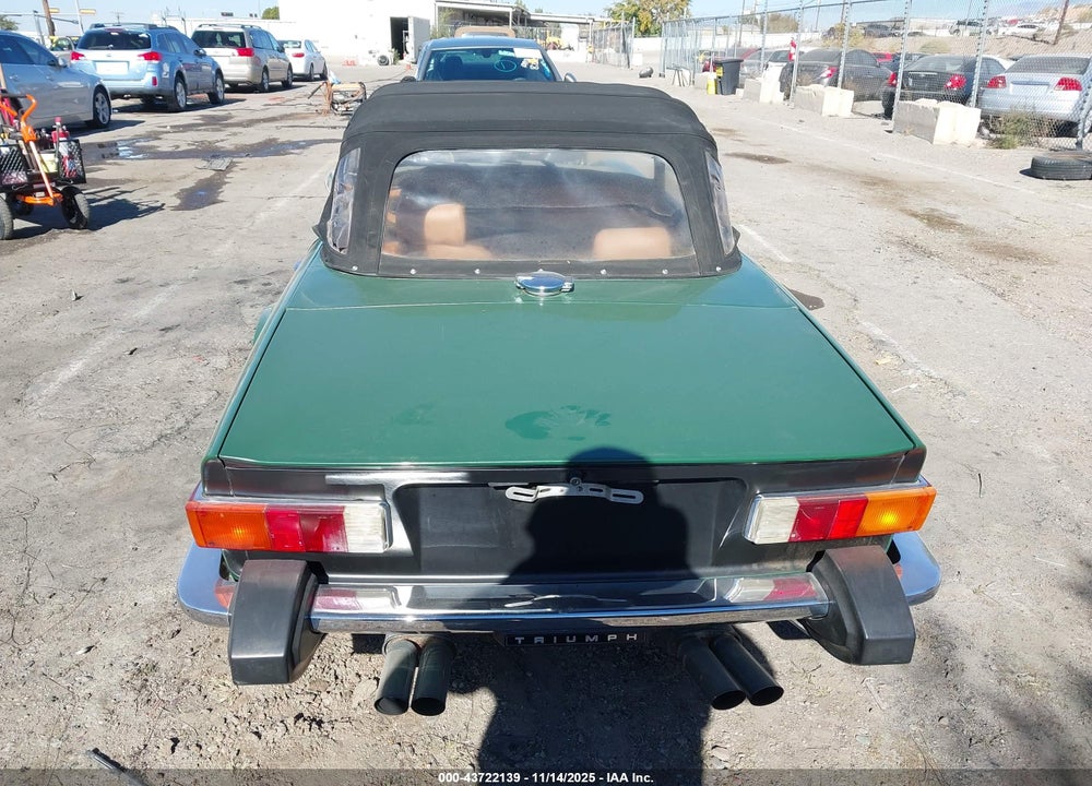 1976 TRIUMPH TR6 VIN: CF544584U