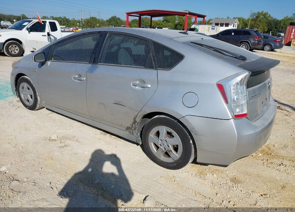 2011 TOYOTA PRIUS THREE VIN: JTDKN3DU8B5347574