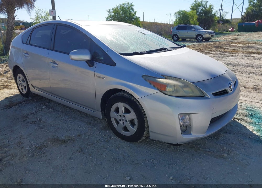 2011 TOYOTA PRIUS THREE VIN: JTDKN3DU8B5347574