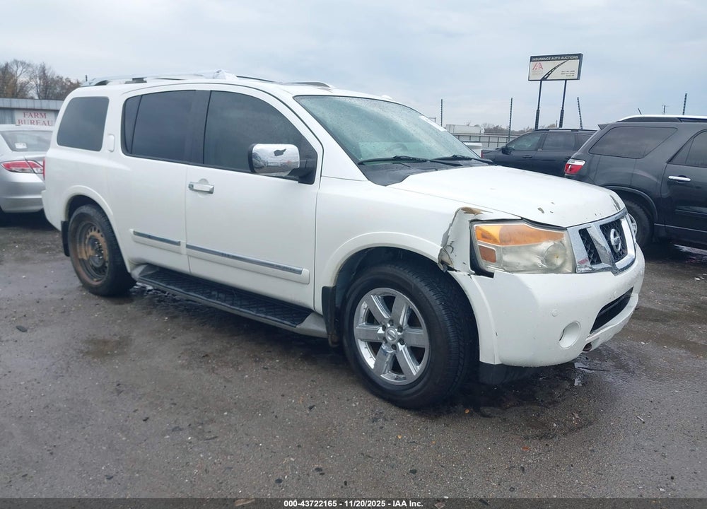 2013 NISSAN ARMADA PLATINUM VIN: 5N1AA0NE8DN615275