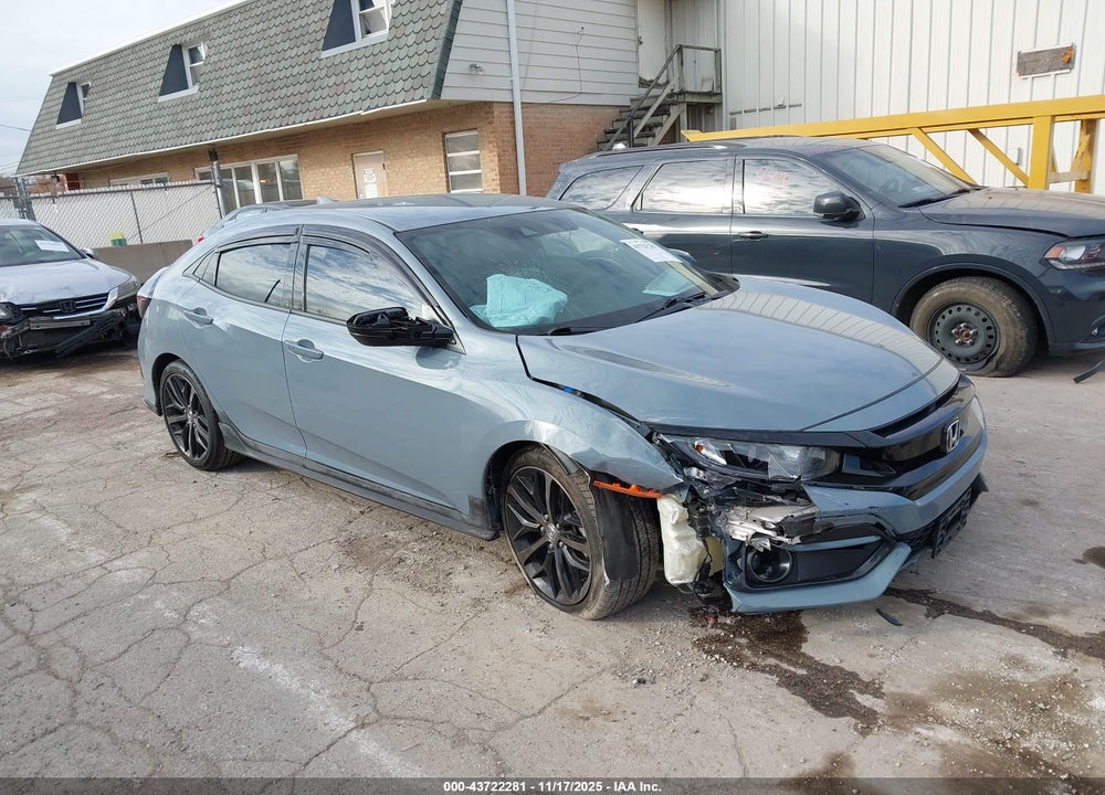 2021 HONDA CIVIC SPORT VIN: SHHFK7H44MU232823