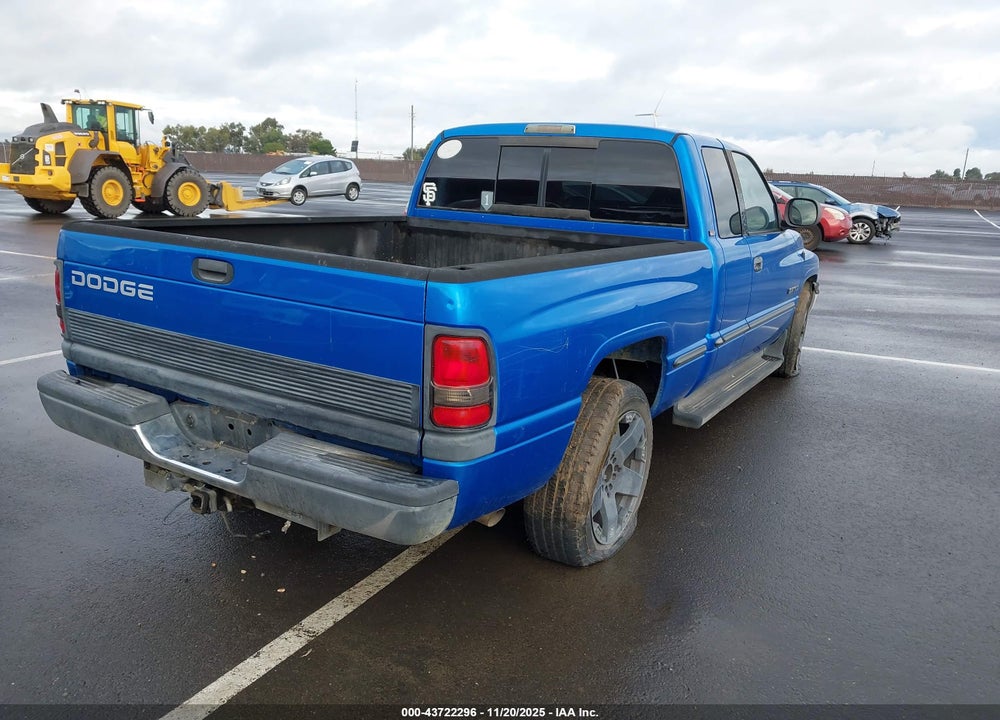 1999 DODGE RAM 1500 ST VIN: 1B7HC13Y2XJ583631