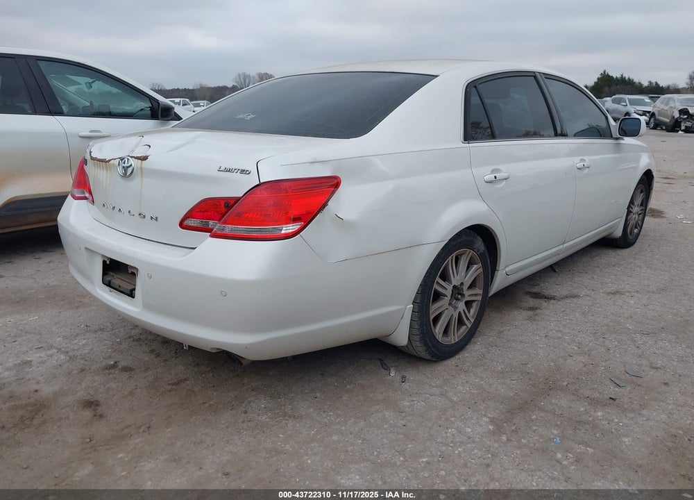 2005 TOYOTA AVALON LIMITED VIN: 4T1BK36B35U061447