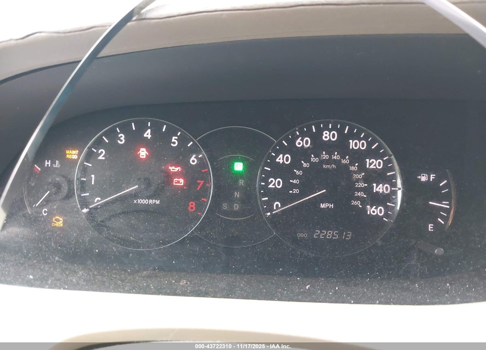 2005 TOYOTA AVALON LIMITED VIN: 4T1BK36B35U061447