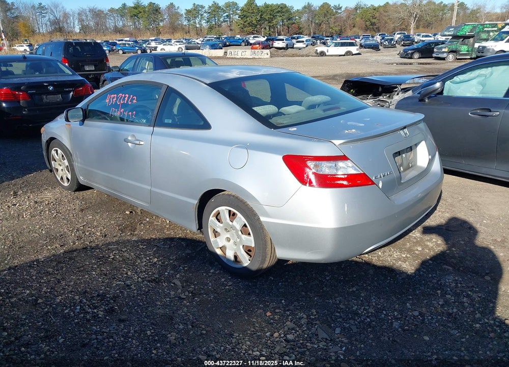 2007 HONDA CIVIC LX VIN: 2HGFG12677H540529