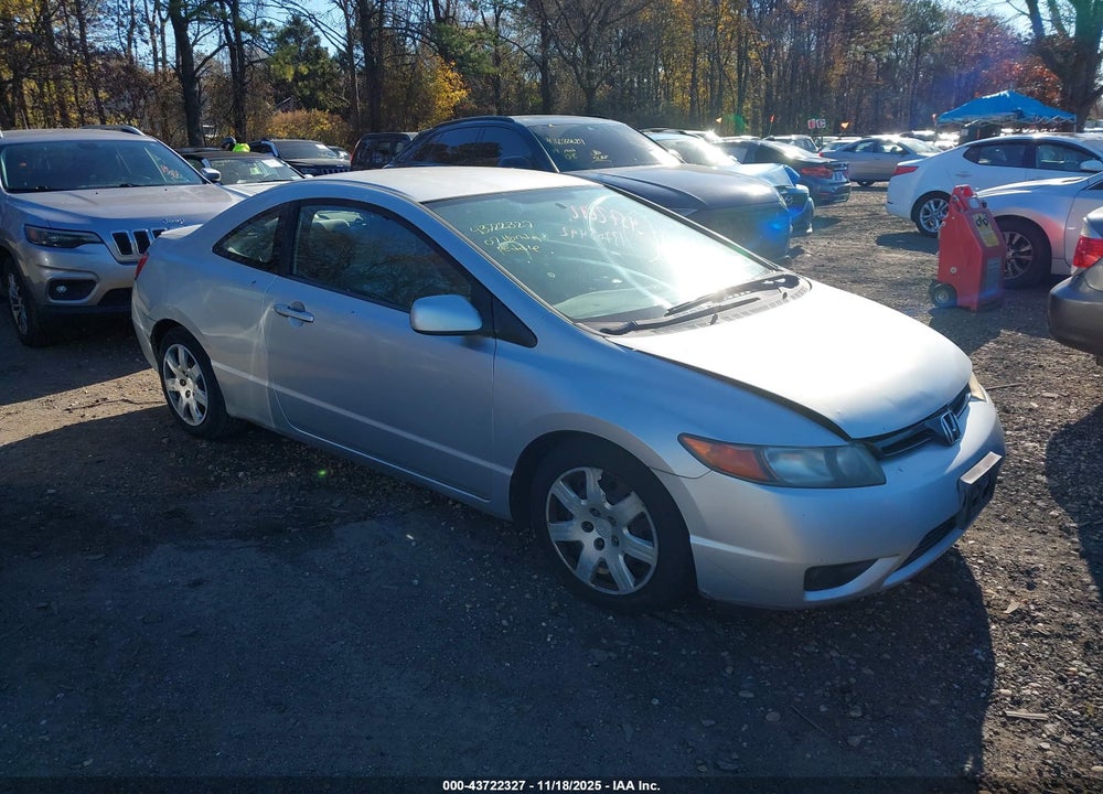 2007 HONDA CIVIC LX VIN: 2HGFG12677H540529