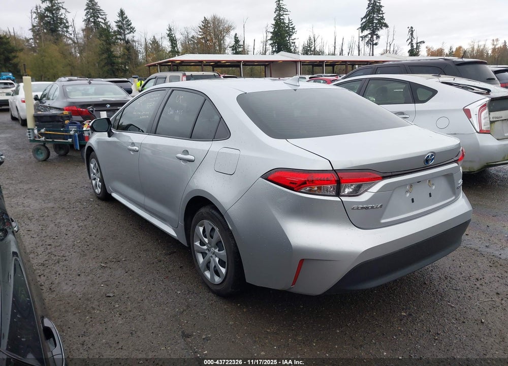 2024 TOYOTA COROLLA HYBRID LE VIN: JTDBCMFE4R3049515