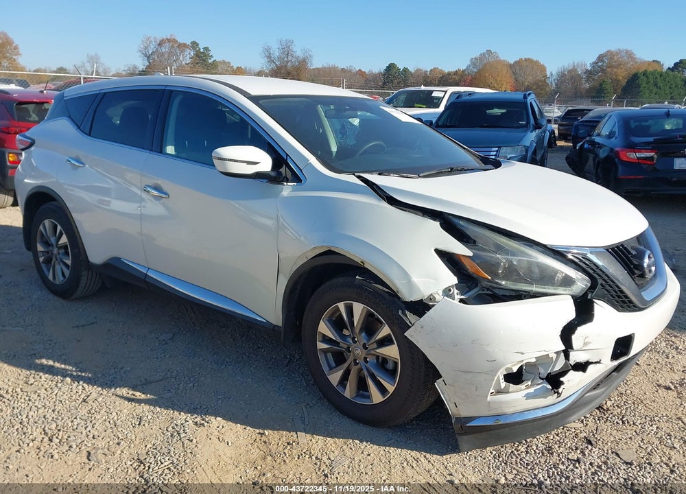 2018 NISSAN MURANO S VIN: 5N1AZ2MG2JN164489