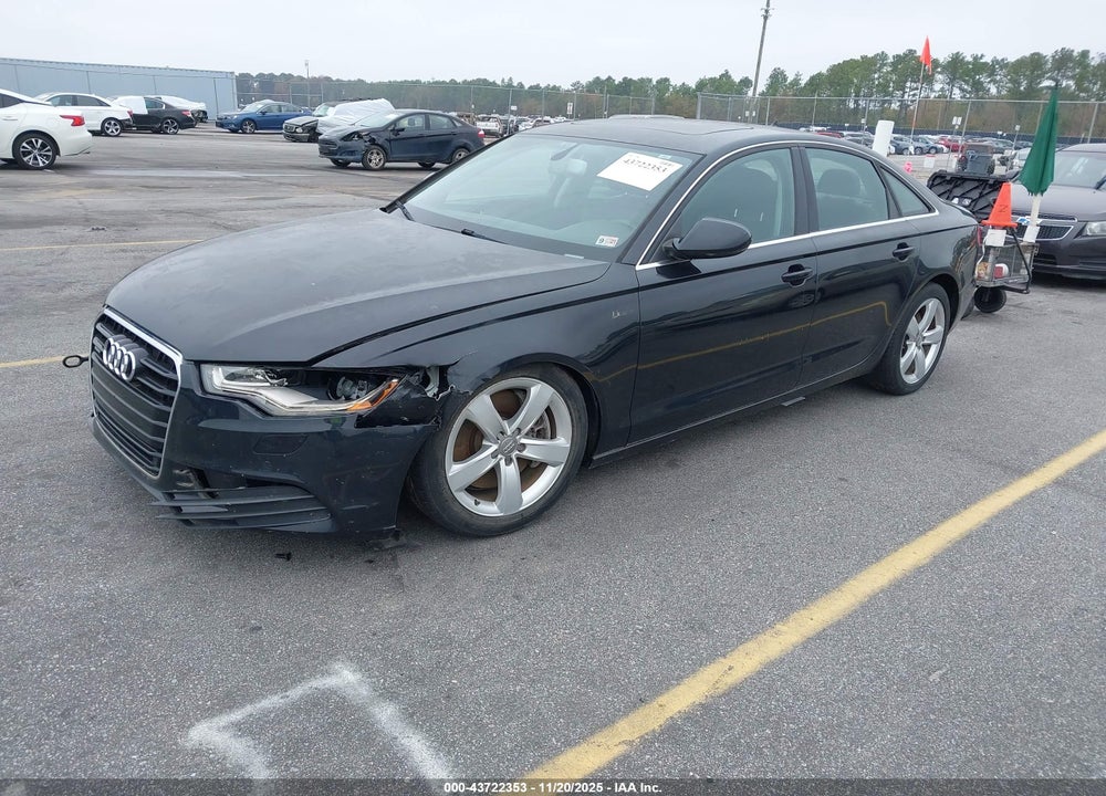 2012 AUDI A6 3.0 PREMIUM VIN: WAUBGAFC6CN005350