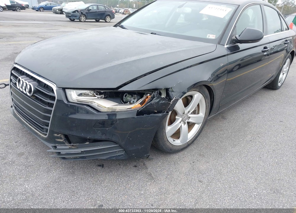 2012 AUDI A6 3.0 PREMIUM VIN: WAUBGAFC6CN005350