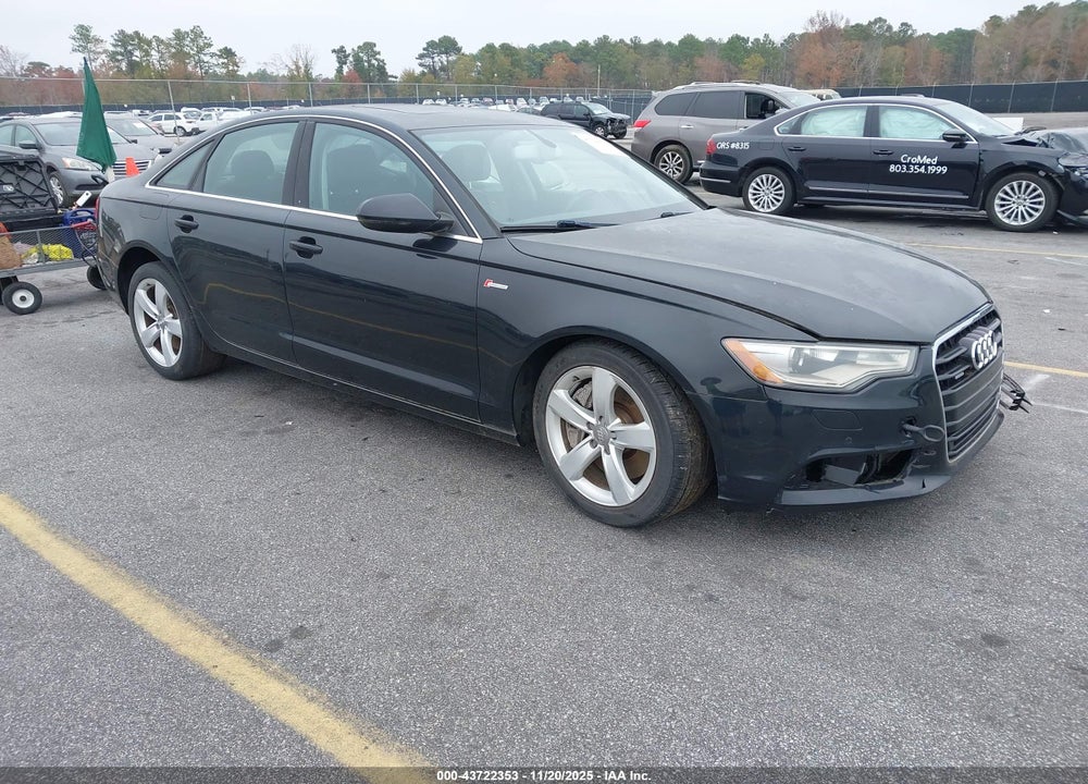2012 AUDI A6 3.0 PREMIUM VIN: WAUBGAFC6CN005350