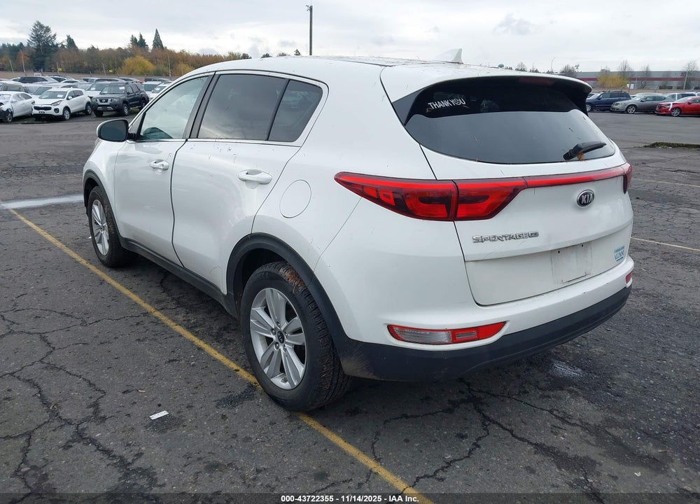 2018 KIA SPORTAGE VIN: KNDPM3ACXJ7313031
