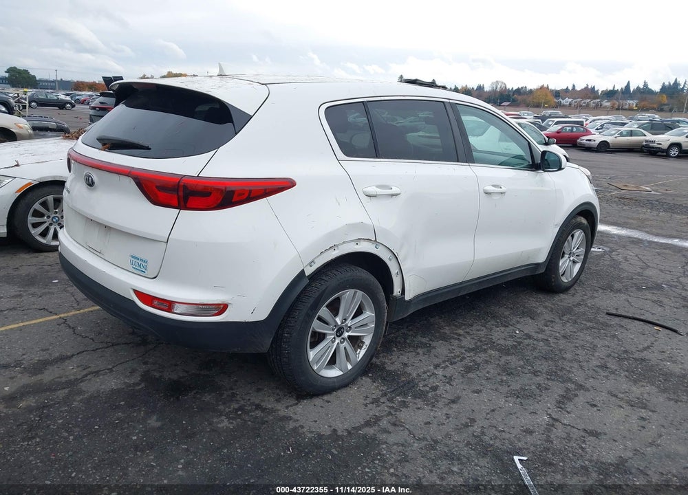 2018 KIA SPORTAGE VIN: KNDPM3ACXJ7313031
