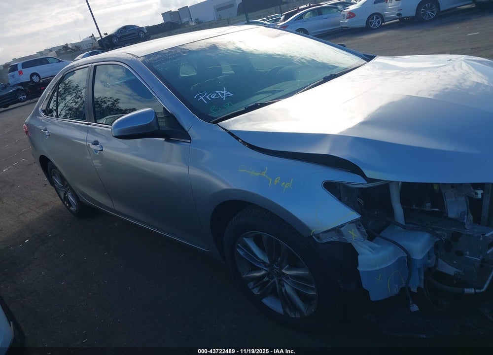 2016 TOYOTA CAMRY SE VIN: 4T1BF1FK5GU532154