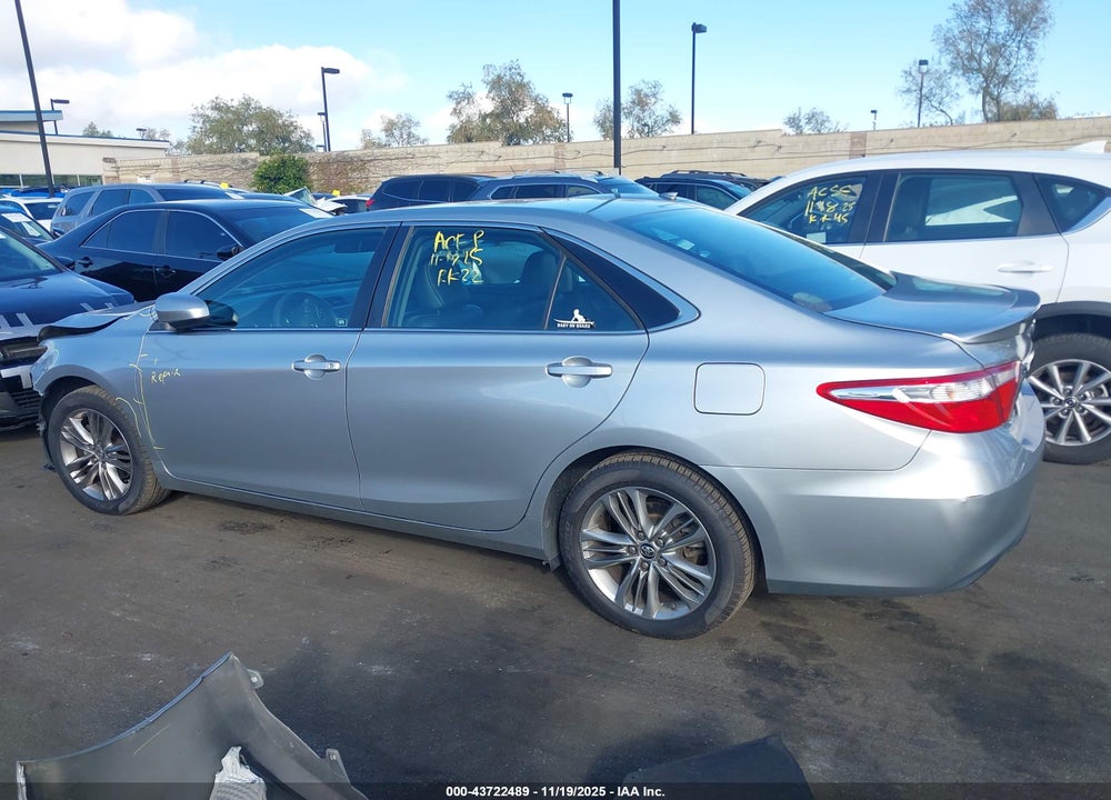 2016 TOYOTA CAMRY SE VIN: 4T1BF1FK5GU532154