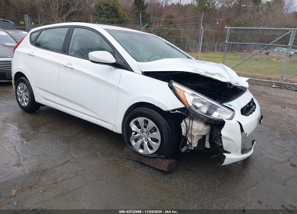 2017 HYUNDAI ACCENT SE VIN: KMHCT5AE4HU320501