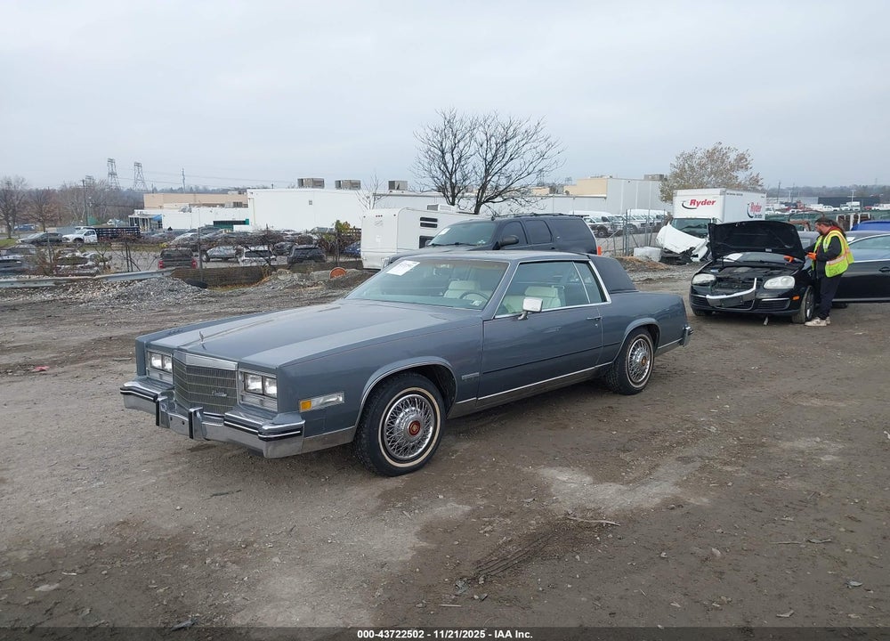 1985 CADILLAC ELDORADO VIN: 1G6EL5781FE648547
