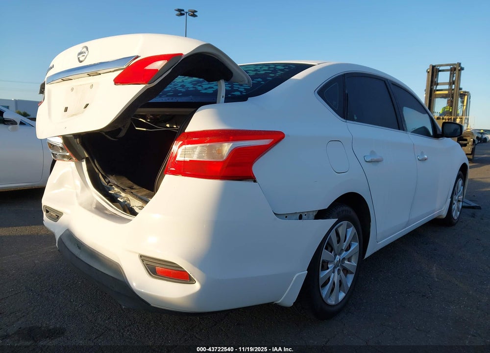 2016 NISSAN SENTRA S VIN: 3N1AB7AP7GY227370