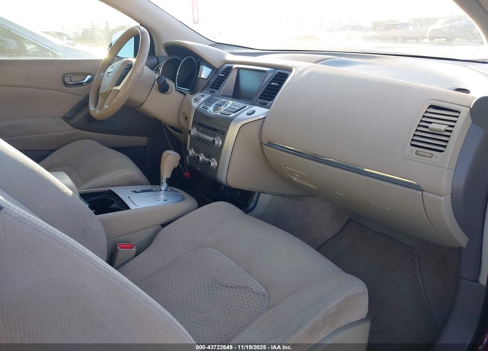 2012 NISSAN MURANO SV VIN: JN8AZ1MW1CW223992