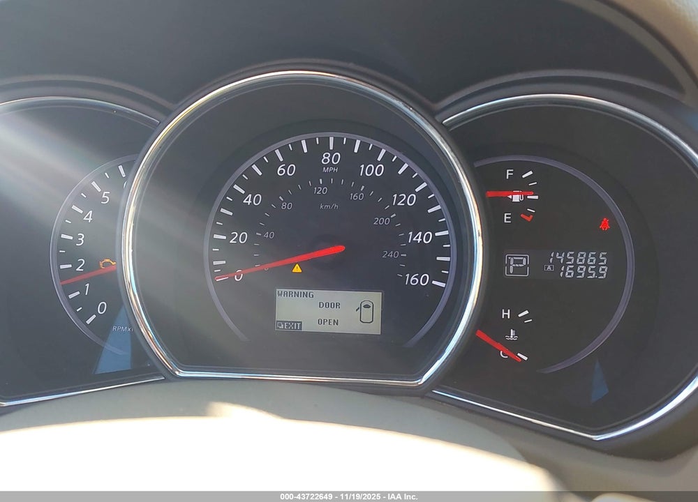 2012 NISSAN MURANO SV VIN: JN8AZ1MW1CW223992