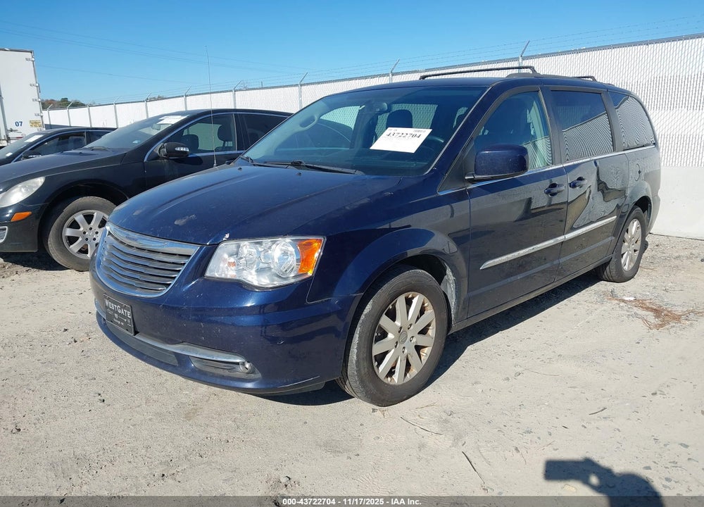 2016 CHRYSLER TOWN & COUNTRY TOURING VIN: 2C4RC1BG5GR294543