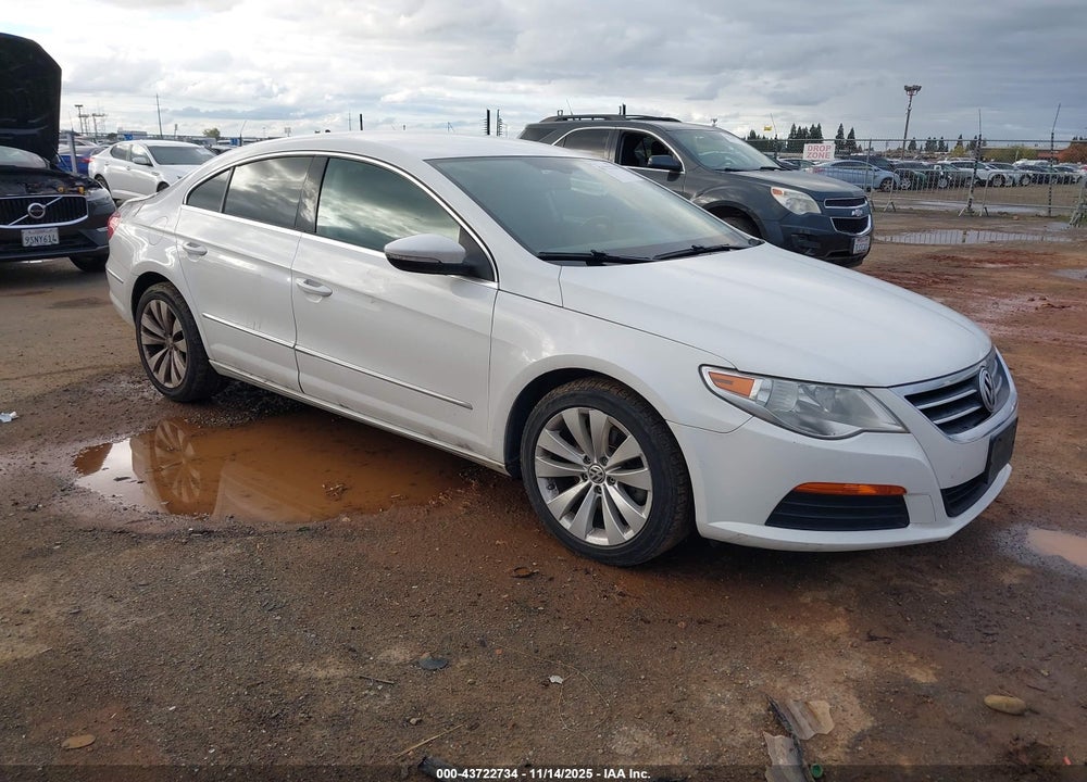 2012 VOLKSWAGEN CC SPORT VIN: WVWMP7ANXCE544433