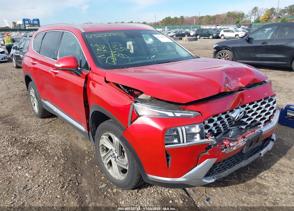 2022 HYUNDAI SANTA FE SEL VIN: 5NMS6DAJ8NH428038