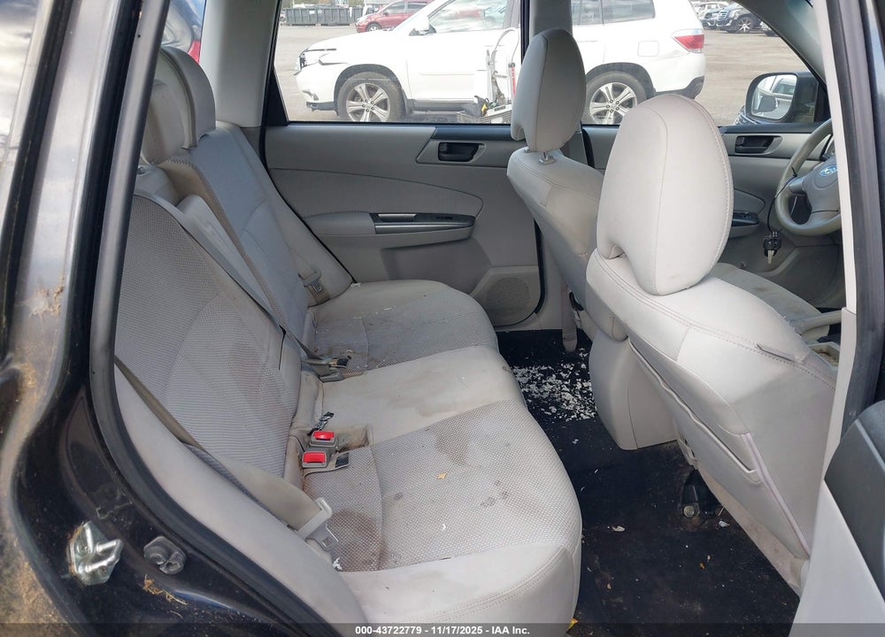 2011 SUBARU FORESTER 2.5X VIN: JF2SHABC6BH716602
