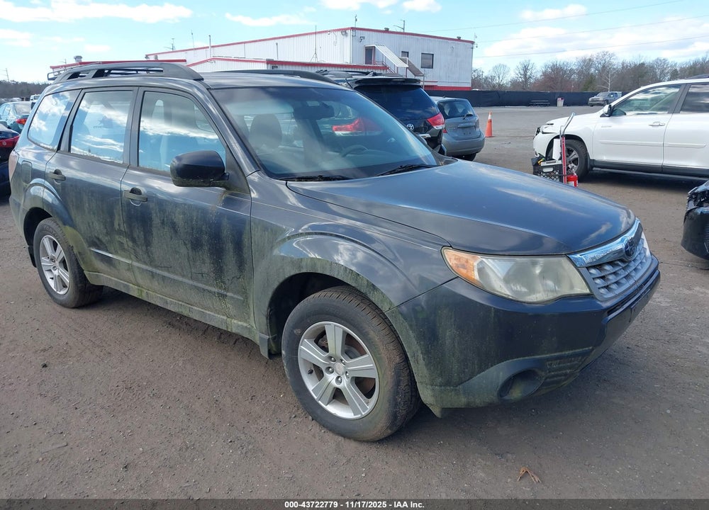 2011 SUBARU FORESTER 2.5X VIN: JF2SHABC6BH716602