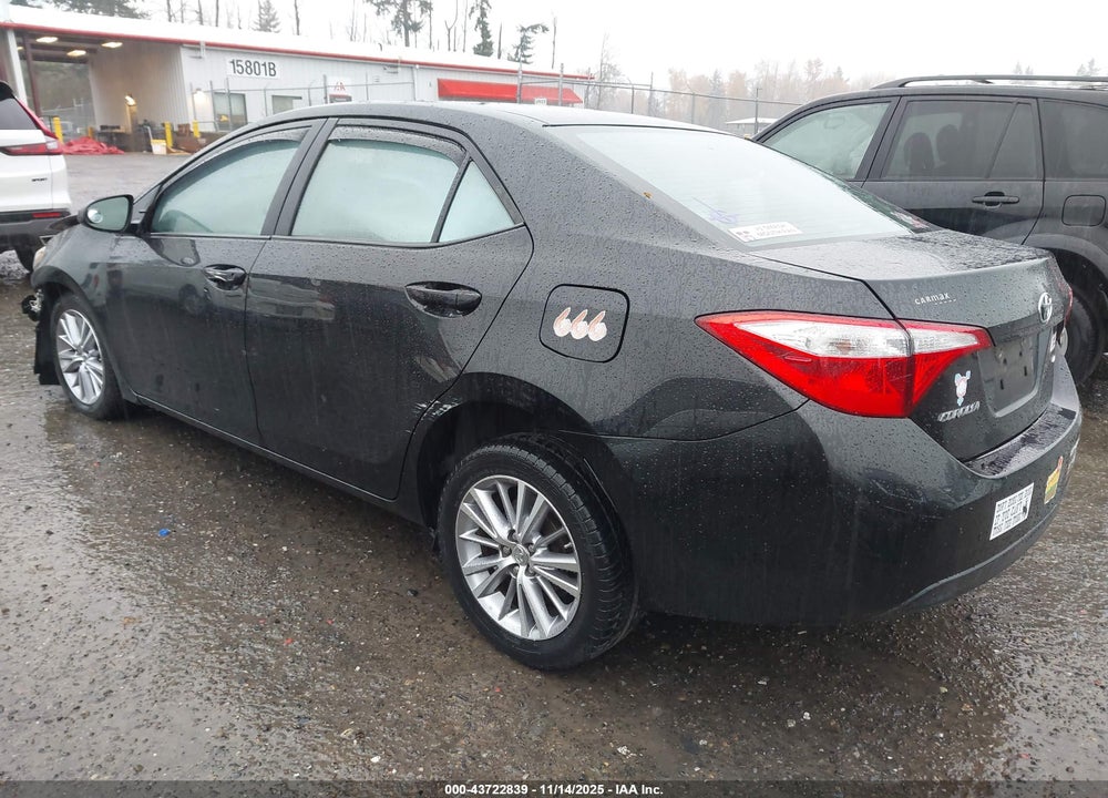 2014 TOYOTA COROLLA LE PLUS VIN: 5YFBURHE2EP103810