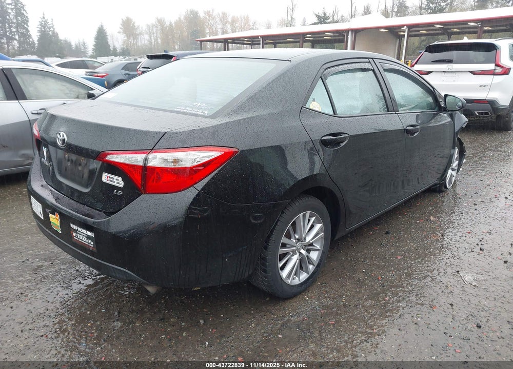 2014 TOYOTA COROLLA LE PLUS VIN: 5YFBURHE2EP103810