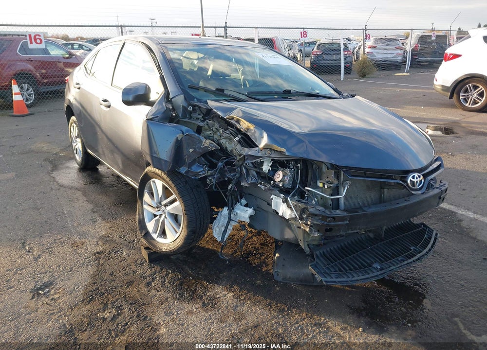 2016 TOYOTA COROLLA LE ECO PREMIUM VIN: 5YFBPRHE5GP563988