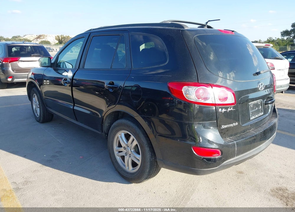 2012 HYUNDAI SANTA FE GLS VIN: 5XYZG3AB9CG109060