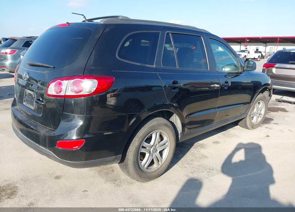 2012 HYUNDAI SANTA FE GLS VIN: 5XYZG3AB9CG109060