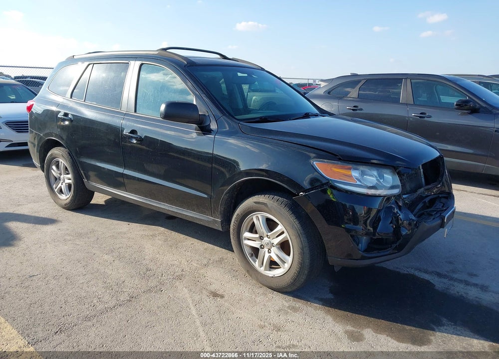 2012 HYUNDAI SANTA FE GLS VIN: 5XYZG3AB9CG109060