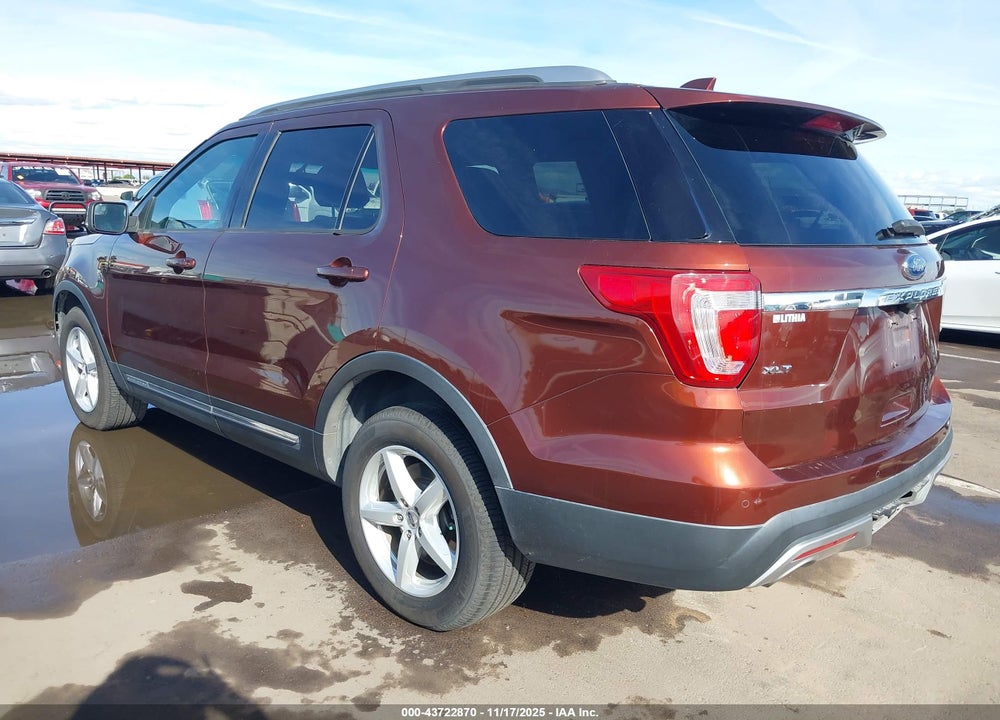 2016 FORD EXPLORER XLT VIN: 1FM5K8D82GGA25493