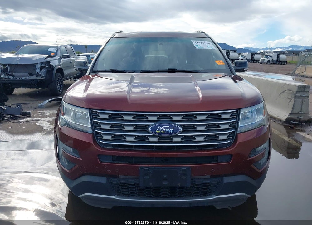 2016 FORD EXPLORER XLT VIN: 1FM5K8D82GGA25493