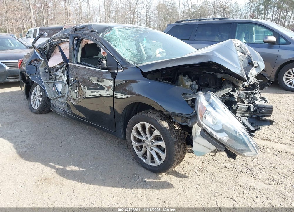 2018 NISSAN SENTRA SV VIN: 3N1AB7AP2JY303990