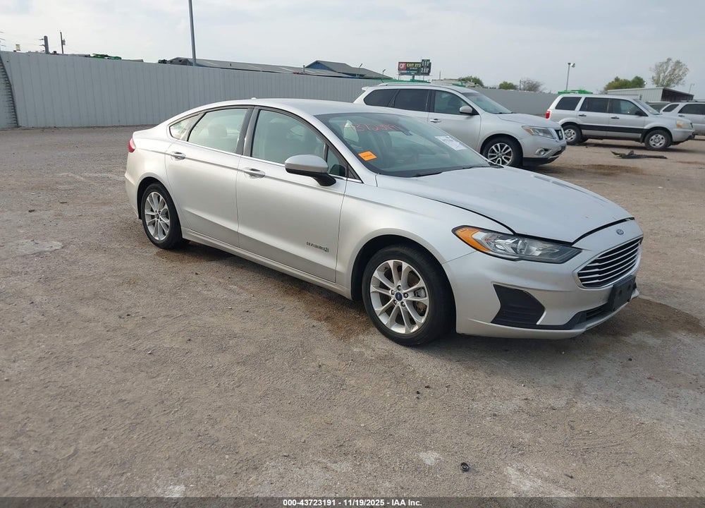 2019 FORD FUSION HYBRID SE VIN: 3FA6P0LU3KR263757