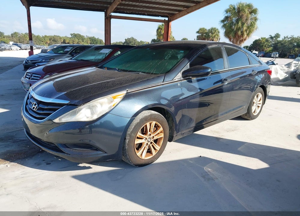 2011 HYUNDAI SONATA GLS VIN: 5NPEB4AC6BH150233