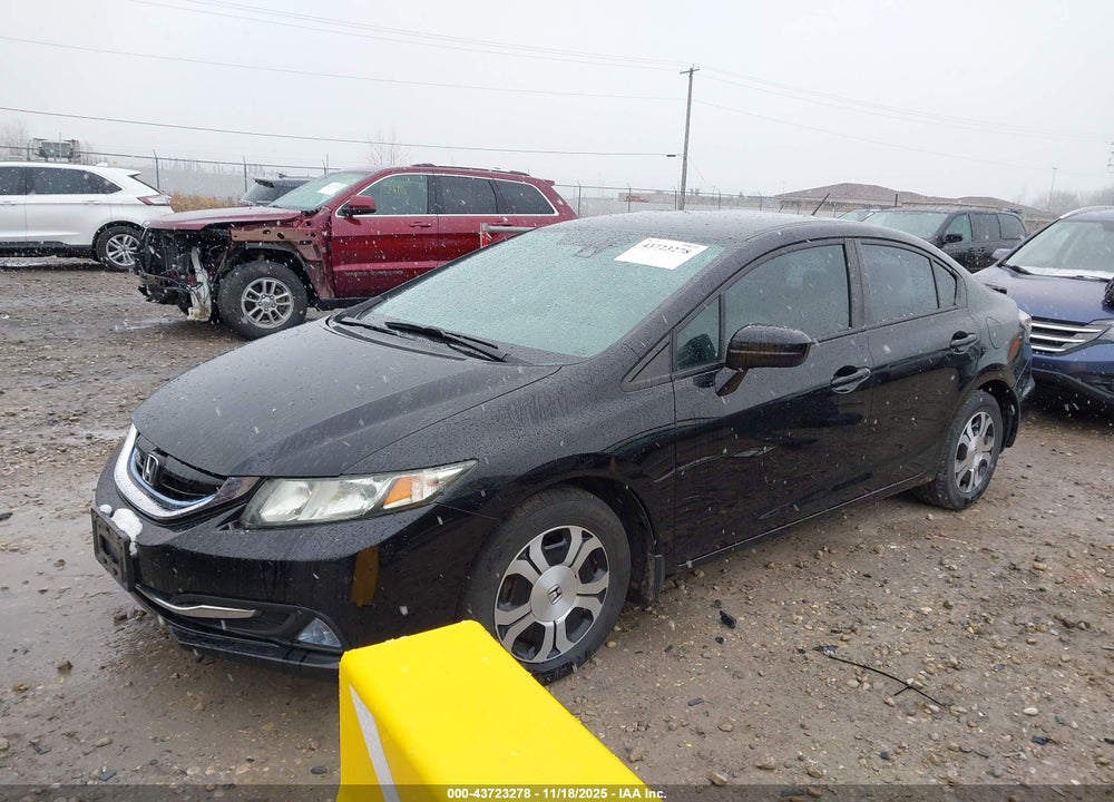 2015 HONDA CIVIC HYBRID VIN: 19XFB4F27FE000064