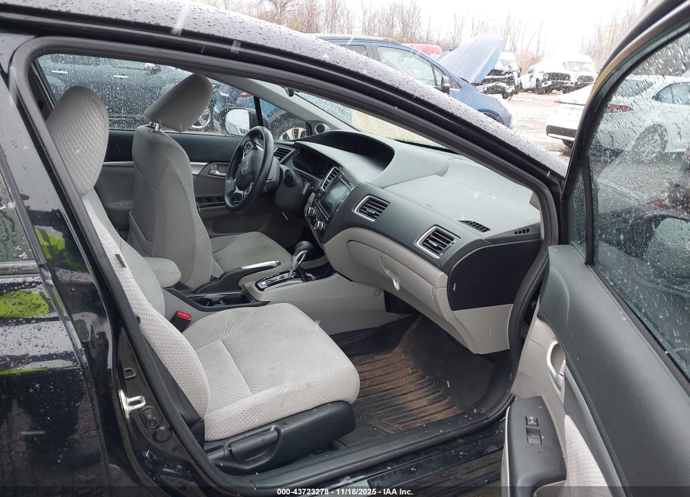 2015 HONDA CIVIC HYBRID VIN: 19XFB4F27FE000064