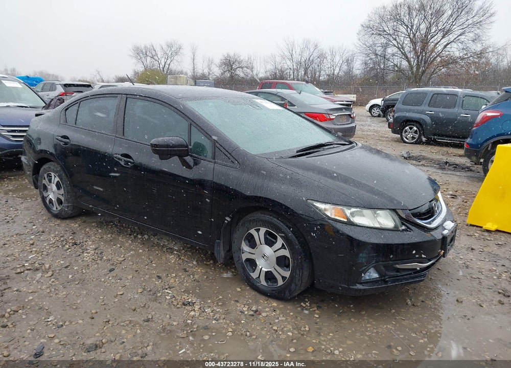 2015 HONDA CIVIC HYBRID VIN: 19XFB4F27FE000064