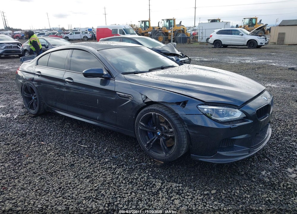 2014 BMW M6 GRAN COUPE VIN: WBS6C9C51ED466817
