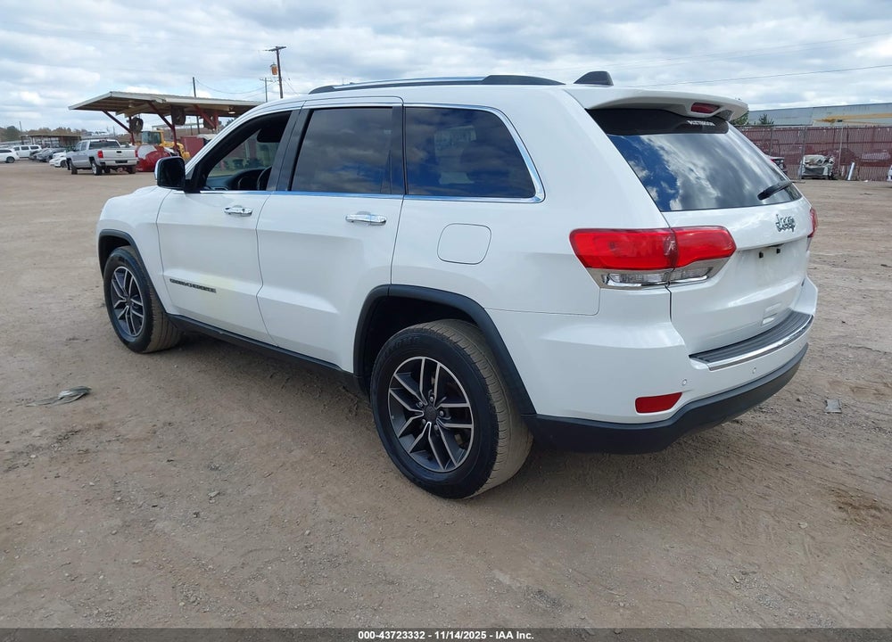 2019 JEEP GRAND CHEROKEE LIMITED 4X2 VIN: 1C4RJEBG8KC656461