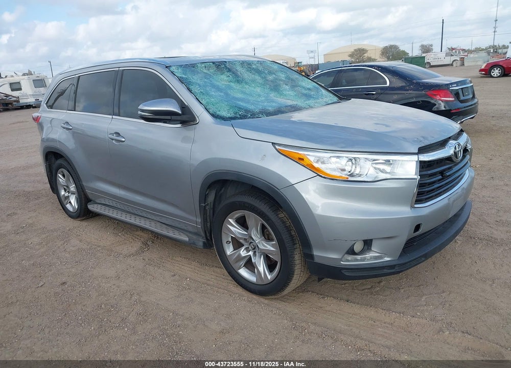 2016 TOYOTA HIGHLANDER LIMITED V6 VIN: 5TDYKRFH3GS156815